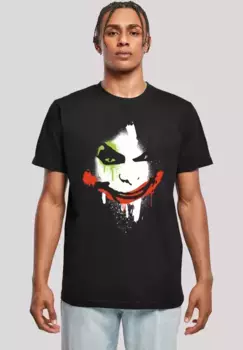 Футболка F4NT4STIC "DC Comics Batman Arkham City Joker", принт, черный