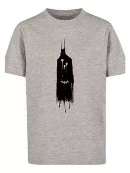 Футболка F4NT4STIC DC Comics Batman Arkham Knight Ghost, пестрый серый