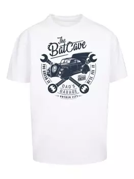 Футболка F4NT4STIC DC Comics Batman Dads Garage, белый