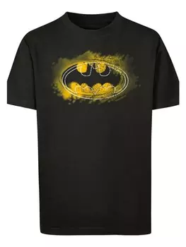Футболка F4NT4STIC DC Comics Batman Spray Logo, черный