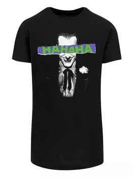Футболка F4NT4STIC DC Comics Batman The Joker Ha Ha Ha, черный