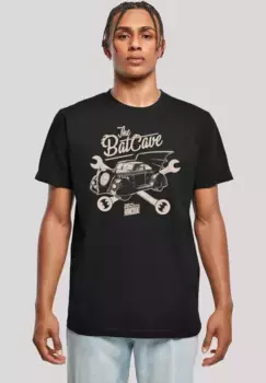 Футболка F4NT4STIC "DC Comics Batman The Original Mancave", принт, черный