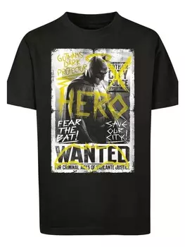 Футболка F4NT4STIC DC Comics Batman vs Superman Wanted Poster, черный