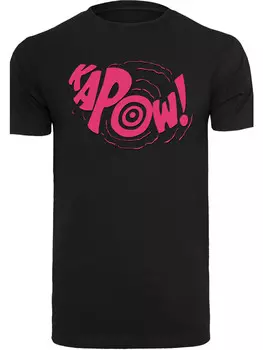 Футболка F4NT4STIC DC Comics Superhelden Batman TV Serie Kapow, черный