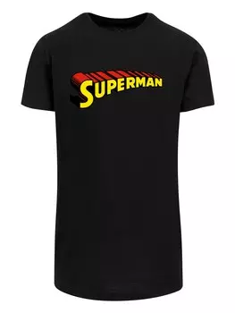 Футболка F4Nt4Stic DC Comics Superhelden Superman Telescopic Loco, черный