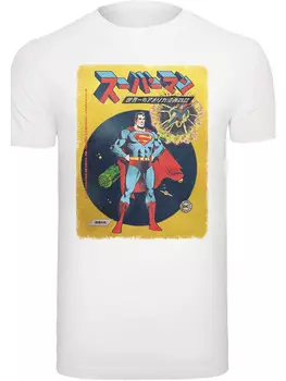 Футболка F4NT4STIC DC Comics Superman International Cover, белый