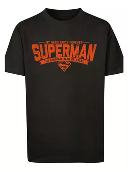 Футболка F4NT4STIC DC Comics Superman My Hero, черный