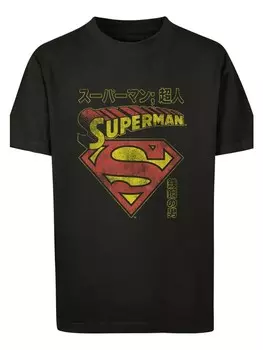 Футболка F4NT4STIC DC Comics Superman Shield, черный