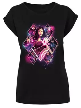 Футболка F4NT4STIC DC Comics Superman True Hero Superheld, черный