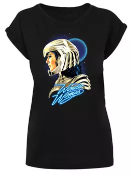 Футболка F4NT4STIC DC Comics Wonder Woman 84 Retro Gold Helmet, черный