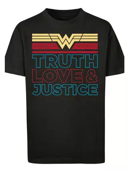 Футболка F4NT4STIC DC Comics Wonder Woman, черный