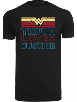 Футболка F4NT4STIC DC Comics Wonder Woman, черный
