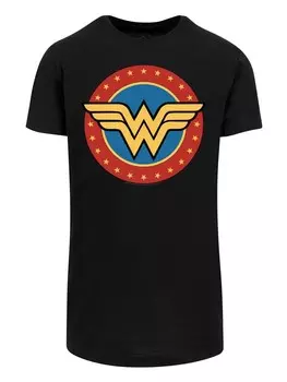 Футболка F4NT4STIC DC Comics Wonder Woman Circle, черный