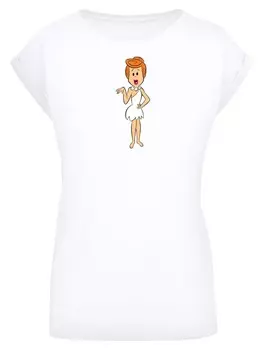Футболка F4NT4STIC Die Familie Feuerstein Wilma Flintstone Classic, белый