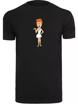 Футболка F4NT4STIC Die Familie Feuerstein Wilma Flintstone Classic, черный
