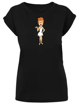 Футболка F4NT4STIC Die Familie Feuerstein Wilma Flintstone Classic, черный
