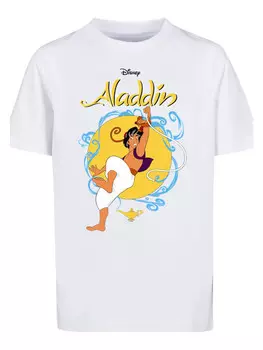 Футболка F4NT4STIC Disney Aladdin Rope Swing, белый