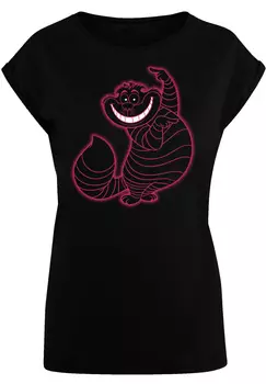 Футболка F4NT4STIC Disney Alice im Wunderland Cheshire Cat Pinky, черный