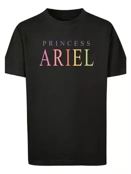 Футболка F4NT4STIC Disney Arielle Arielle Graphic, черный