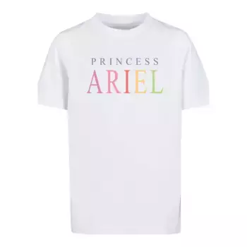 Футболка F4NT4STIC «Disney Arielle Arielle Graphic», принт, белый