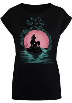 Футболка F4NT4STIC Disney Arielle die Meerjungfrau Part Of Your World, черный
