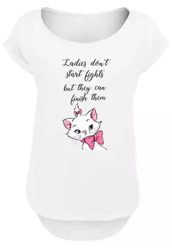 Футболка F4NT4STIC Disney Aristocats Ladies Don't, белый