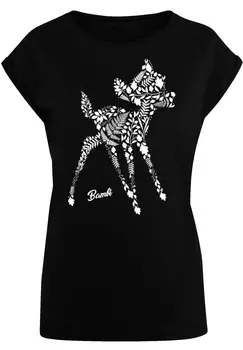 Футболка F4NT4STIC Disney Bambi Botanica, черный