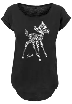 Футболка F4NT4STIC Disney Bambi Botanica, черный
