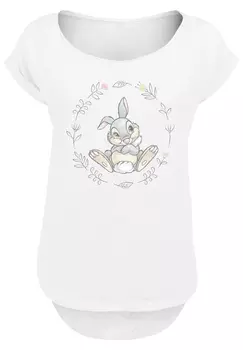 Футболка F4NT4STIC Disney Bambi Klopfer, белый