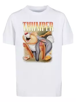 Футболка F4NT4STIC Disney Bambi Klopfer, белый