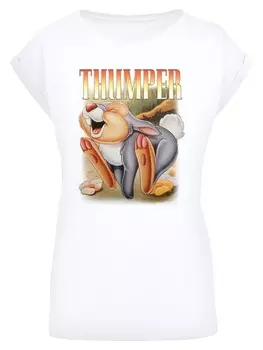 Футболка F4NT4STIC Disney Bambi Klopfer, белый