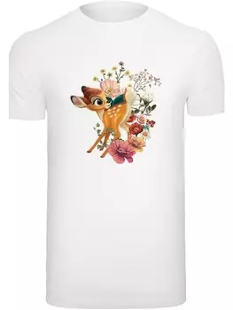Футболка F4NT4STIC Disney Bambi Meadow, белый