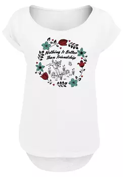 Футболка F4NT4STIC Disney Bambi Nothing Is Better Than Freundehip, белый