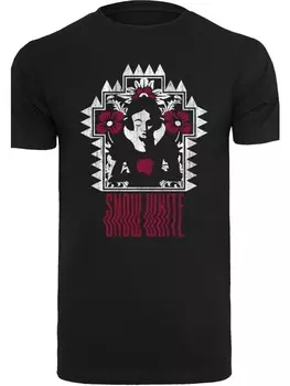 Футболка F4NT4STIC Disney Boys Snow White Schneewittchen Warped, черный