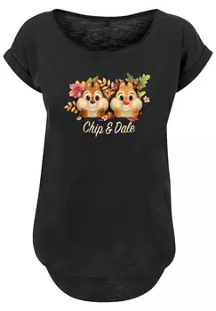 Футболка F4NT4STIC Disney Chip und Chap Duo, черный