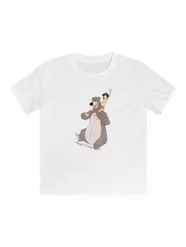 Футболка F4NT4STIC Disney Dschungelbuch Mogli und Balu, белый