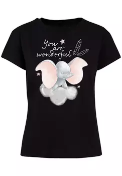 Футболка F4NT4STIC Disney Dumbo You Are Wonderful, черный