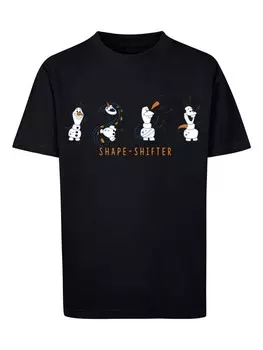 Футболка F4NT4STIC Disney Frozen 2 Olaf Shape Shifter, черный