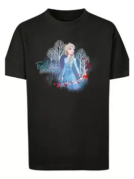 Футболка F4NT4STIC Disney Frozen 2 Trust Your Journey, черный