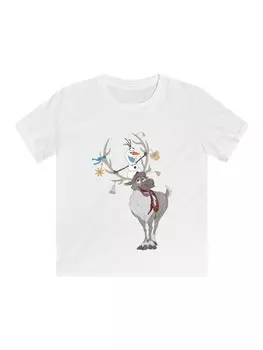 Футболка F4NT4STIC Disney Frozen Sven und Olaf Christmas, белый