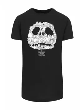 Футболка F4NT4STIC Disney Jack Skellington, черный