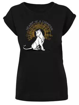 Футболка F4NT4STIC Disney Knig der Lwen Movie Heart Of A Lioness, черный
