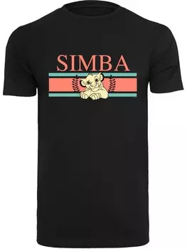 Футболка F4Nt4Stic Disney Knig der Lwen Simba, черный