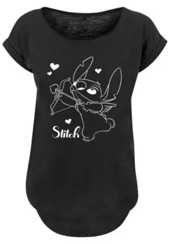 Футболка F4NT4STIC Disney Lilo & Stitch Heartbreaker, черный