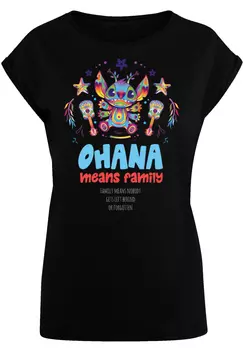 Футболка F4NT4STIC Disney Lilo & Stitch Ohana Mexico, черный