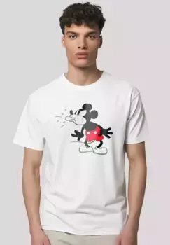 Футболка F4NT4STIC "Disney Mickey Mouse Vintage Retro Cartoon", премиум-качество, белый