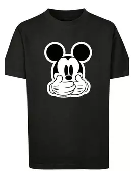 Футболка F4NT4STIC Disney Micky Maus Don’t Speak, черный