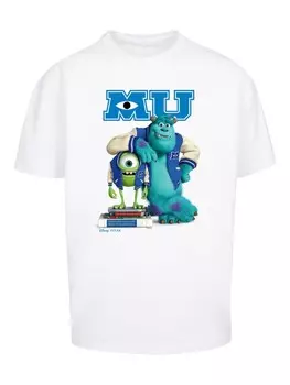 Футболка F4NT4STIC Disney Monsters University Poster, белый