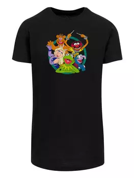 Футболка F4NT4STIC Disney Muppets Group Circle, черный