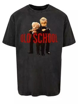 Футболка F4Nt4Stic DISNEY MUPPETS OLD SCHOOL, антрацит
